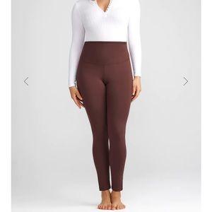 Yummie Ponte Shaping legging, deep mahogany, new but no tags.